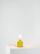 Ceramic Bulbholder Table Lamp,Mustard