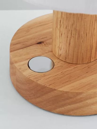 Wood Touch Table Lamp
